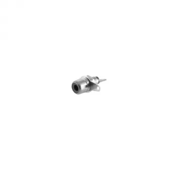 S CONN maximum connectivity RCA/phono chassis mount jack, black 52090-S