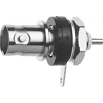 Telegärtner BNC Panel Coupling, Insulated 75 Ohm, with Blue Insulating Washers, Z03 Series J01003D1286