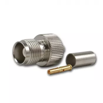 TELEGÄRTNER TNC Socket for RG-58, 50 Ohm, Crimp/Solder, DC-11 GHz