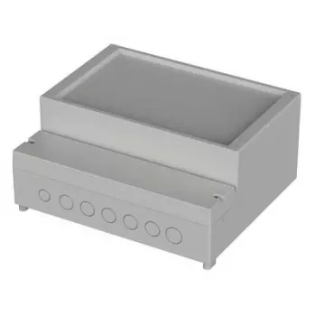 Bopla RCP 250 F control enclosure 257 x 217 x 112 mm ABS light grey 41250609
