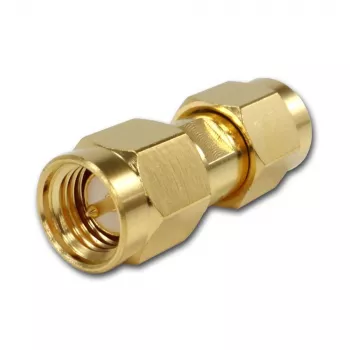 Telegärtner 100024793 SMA plug to SMA plug coaxial adapter