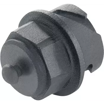 TELEGÄRTNER H80030A0000 RJ45 Protective Cap, Black Plastic, Dust Protection for Unused Network Ports