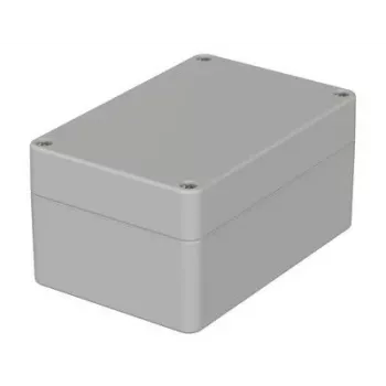 Bopla EUROMAS M 216 Universal Enclosure, 120 x 80 x 60 mm, Polycarbonate, Light Grey 02216000