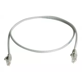 Telegärtner L00003A0204 Cat6 U/UTP RJ45 Patch Cable, 2m, Grey