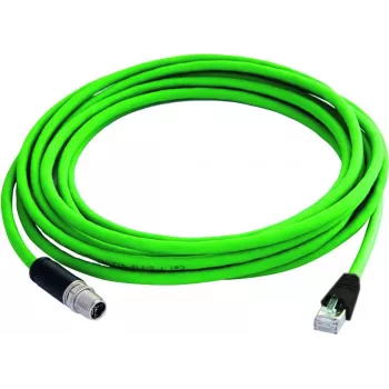 Telegärtner Cat6a S/FTP network cable, 2 m, green