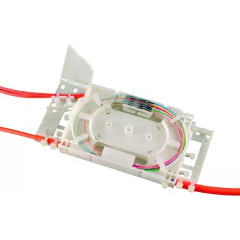 TELEGÄRTNER Fibre Optic Splice Box with Splice Cassette H02050A0077