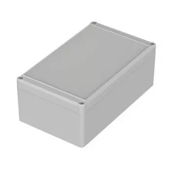 Bopla EUROMAS EM 221 F 62221200 Universal Enclosure, Polycarbonate, 200 x 120 x 77 mm, Light Grey