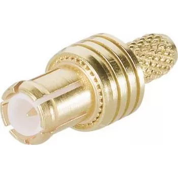 TELEGÄRTNER MCX Straight Plug Connector 50 Ohm Crimp/Solder for RG174/RG188/RG316