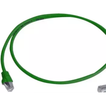 Telegärtner MP8 FS 500 Cat6a SFTP Patch Cable RJ45 7.5m Green L00004A0111