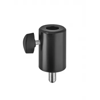 König & Meyer 66370-000-55 Mini TV Spigot Adapter M10 External Thread Black