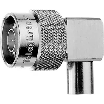 Telegärtner N-Type Plug to FME Plug Coaxial Adapter, 50 Ohm, DC-6 GHz J01027C0020