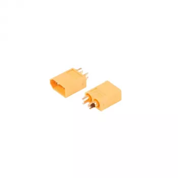 S CONN MAXIMUM CONNECTIVITY SC02-XT60 XT60 Connector Pair (Plug & Socket) 60A High Current Gold-plated Contacts for RC Models, Drones, Batteries