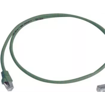 Telegärtner 100008018 CAT 6a S/FTP Patch Cable, RJ45, 0.5 m, Yellow, LSZH, Flame-retardant, Snagless