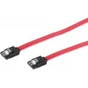 GoodConnections SATA 3 Gb/s Cable with Locking Latch, 0.5 m, Red 5045-A05