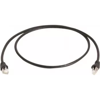 Telegärtner Cat 6A S/FTP Patch Cable, 1.5 m, Black L00001A0169