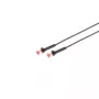 S CONN MAXIMUM CONNECTIVITY Cat. 6A U/FTP patch cable, flexible RJ45, black, 0.25 m 08-29005