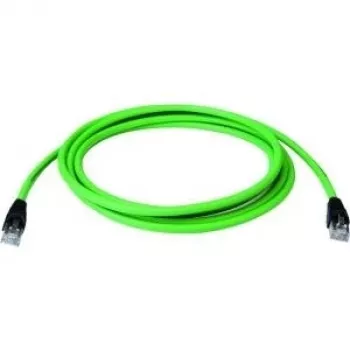 Telegärtner L80406A0004 15m Cat5 SF/UTP (S-FTP) Green Network Cable