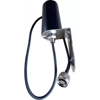 Wittenberg Antennen Poly-103555 5G LTE Omnidirectional Antenna, 0.5 m Cable, N Connector, 50 Ohm, White