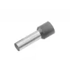 Cimco 187006 Partially Insulated Wire End Ferrule 0.75 mm² Grey 100 Pieces