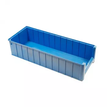 S CONN MAXIMUM CONNECTIVITY Shelf and Material Flow Box RK-6214, Polypropylene, Blue, 600x200x140 mm, 11.7 L