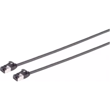 S CONN MAXIMUM CONNECTIVITY 08-47155 Cat8.1 U/FTP Network Cable, RJ45, 1.5 m, Black