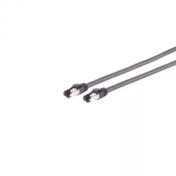 S CONN MAXIMUM CONNECTIVITY Cat. 6A U/FTP FlexArmor Patch Cable, RJ45, Grey, 0.5 m 08-59010