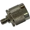Wittenberg Antennen 103511 SMA Socket to N Plug RF Adapter, 50 Ohm, Nickel-Plated Brass
