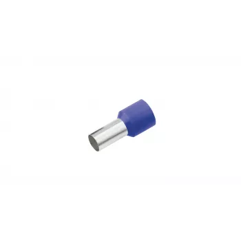Cimco 187109 Ferrule 0.75 mm² partially insulated blue 100 pcs
