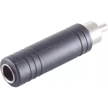 S CONN MAXIMUM CONNECTIVITY ShiverPeaks S/CONN maximum connectivity adapter, RCA plug to 6.3mm mono jack socket (57005)