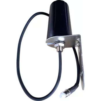 Wittenberg Antennen Poly-103556 5G LTE omnidirectional antenna, 0.5 m cable, FME socket, 50 Ohm, wall/mast mounting