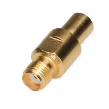 Telegärtner coaxial adapter SMA socket to SMB socket J01155A0041