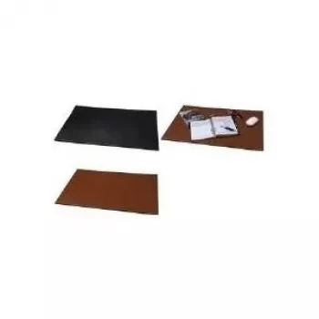 JÜSCHA Alassio desk pad made of genuine leather, black, 650 x 450 mm 52000