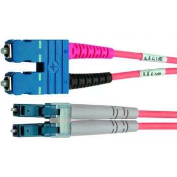 Telegärtner L00890C0038 Fibre Optic Patch Cable LC to SC Multimode, 50/125 µm, 1 m