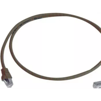 Telegärtner 100008674 RJ45 Patch Cable, CAT 6a S/FTP, 5.0 m, Blue, Flame-Retardant, with Bend Protection