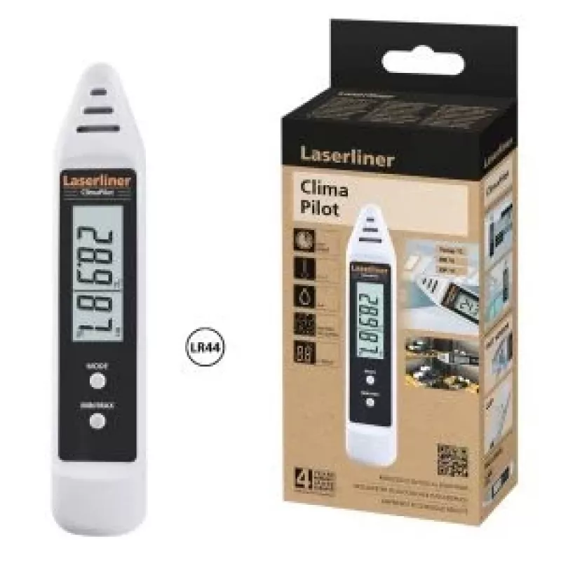 Laserliner ClimaPilot humidity and temperature data logger (082.034E)