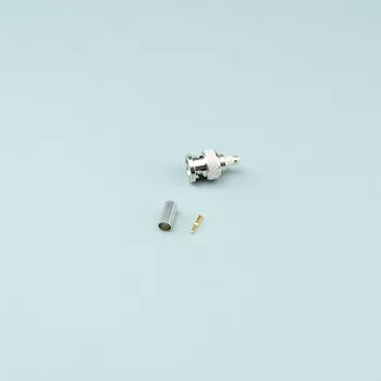 Telegärtner BNC Crimp Cable Plug G05, 50 Ohm, Professional, RG-223/U, UG-1786/U, 1 Piece (J01000A1256Z)