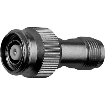Telegärtner TNC Socket to TNC Reverse Plug Coaxial Adapter, 50 Ohm, Nickel-Plated Brass, Gold Contact Pin J01014R0001