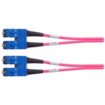 Telegärtner SC/SC OM4 Duplex Fibre Optic Patch Cable, 2 m, Violet L00881A0028