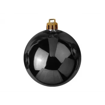 EUROPALMS Decorative Ball Set 10 cm, Black, 4 Pieces 83501263