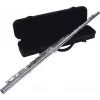 DIMAVERY QP-10 C Flute, Silver-Plated 26500300