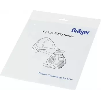 Dräger X-plore 3300 Half Mask Respirator Painting Set with 2 A2P3 RD Filters (R57793)