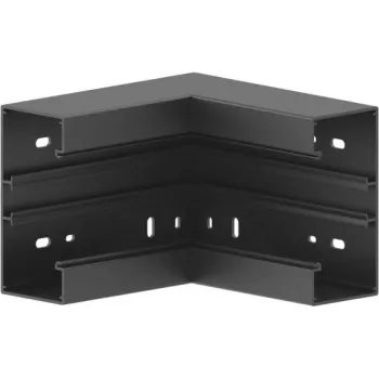 GGK BR 60x130/80-IE Inner Corner Piece 60x130/80 RAL 9005 Deep Black PVC 12795