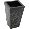 EUROPALMS Zinc Plant Pot, Patterned, 31cm 83059553