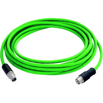 TELEGÄRTNER L82005A0000 10 m LC Duplex to LC Duplex OM3 Multimode Fibre Optic Patch Cable, Aqua, LSZH 100017385
