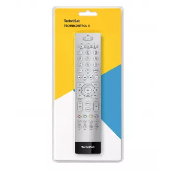 TechniSat TechniControl II ALU Silver Universal Remote Control (FB Code TV) 0002/3859