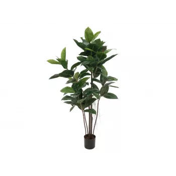 EUROPALMS Rubber Plant Artificial Plant, 120cm 82600150