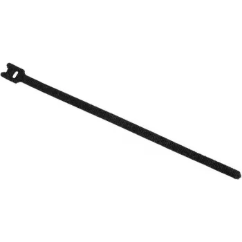 ACCESSORY Hook and Loop Cable Tie 13x200mm Black 10-Pack (3000601D)