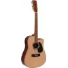 DIMAVERY DR-612 12-String acoustic western guitar, natural 26231281