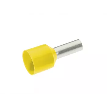 Cimco 187305 Ferrule 6 mm² Partially Insulated Yellow 100 Pieces