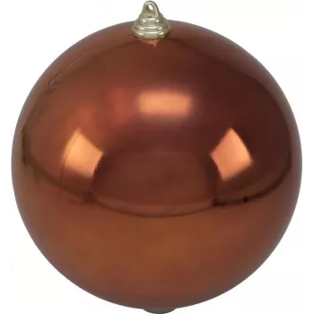EUROPALMS decorative sphere 20cm, copper (8350126D)